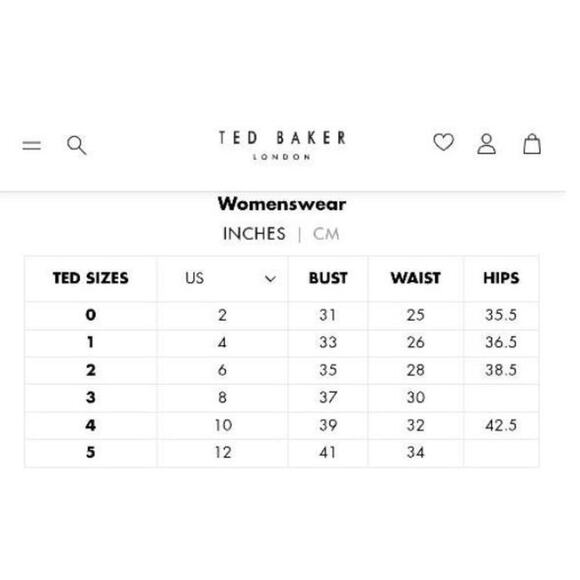 TED BAKER Caprila Bloom Scalloped Dress White Pink Blue Floral A Line Shift 4 (U - Picture 10 of 10